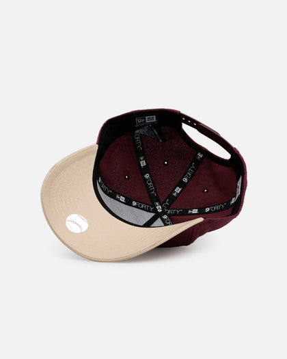New Era Arizona Diamondbacks 'Moleskin' 9FORTY A-Frame Snapback Maroon