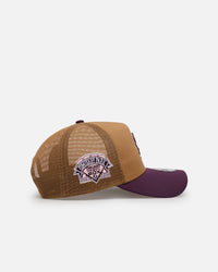 New Era Chicago White Sox 'Rustic Rose' 9FORTY A-Frame Trucker Snapback Wheat