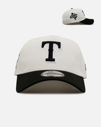 New Era Texas Rangers 'Chrome Black' 9FORTY A-Frame Snapback Chrome/Black