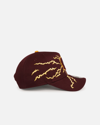 New Era Brisbane Broncos 'NRL Electric' 9FORTY A-Frame Snapback Official Team Colour
