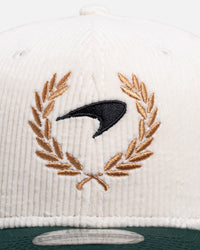 New Era X Mclaren Racing 9SEVENTY Stretch Corduroy Snapback White