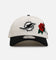 New Era Miami Dolphins 'Chrome Black Roses' 9FORTY A-Frame Snapback Chrome/Black
