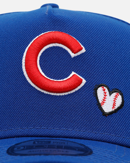 New Era Chicago Cubs 'Baseball Hearts' 9FORTY A-Frame Snapback Official Team Color