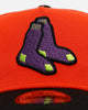 New Era Boston Red Sox 'Halloween' 9FORTY A-Frame Snapback Orange/Black