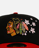 New Era Chicago Blackhawks 'Cherry Blossoms' 9FORTY A-Frame Snapback Official Team Color