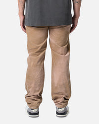 MNML V648 Repaired Corduroy Denim Pants Tan