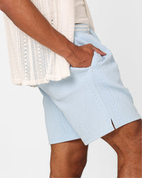 XXIII Danny Knit Shorts Sky Blue