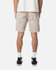MNML Paint Twill Shorts Khaki