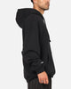Mitchell & Ness All Blacks Rugby Union Classic Silver Fern Hoodie Solid Black