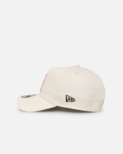 New Era Houston Astros 'Neapolitan Chrome' 9FORTY A-Frame Snapback Chrome/Pink Met