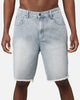 Saint Morta Baggy Denim Shorts Superwash Blue
