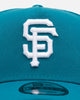 New Era San Francisco Giants 'Aqua' 9FORTY A-Frame Snapback Aqua