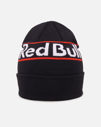 New Era X Red Bull Racing Team Wordmark Cuff Knit Beanie Dark Blue