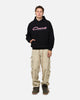 Carre Race Script Hoodie Black