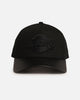 New Era Los Angeles Lakers 'Canvas Leather' 9FORTY A-Frame Snapback Black