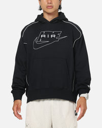 Nike Air Fleece Pullover Hoodie Black/White
