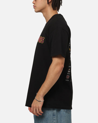 Mitchell & Ness Queensland Maroons 27 X Series Vintage T-Shirt Black