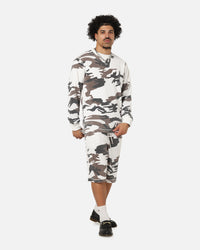 XXIII Printed Thermal Long Sleeve T-Shirt Snow Camo