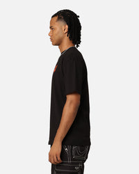 Playboy Bunny O Gothic Stack T-Shirt Black