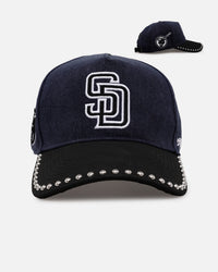 Pro Standard San Diego Padres 'Polished Hardware' Pro Pinch Strapback Navy