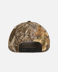 New Era Wests Tigers 'NRL Real Tree' 9FORTY A-Frame Snapback Real Tree Camo