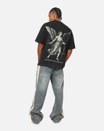 Saint Morta Archangel T-Shirt Vintage Black
