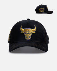 New Era Chicago Bulls 'Statement Suede 10 Year Anniversary' 9FORTY A-Frame Snapback Black Suede