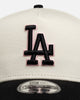 New Era Los Angeles Dodgers "Chrome Black Pink" 9Forty A-Frame Snapback White