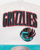 Mitchell & Ness Memphis Grizzlies History Origin Snapback White/Teal