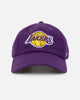 47 Brand Los Angeles Lakers Wooly Clean Up Strapback Purple
