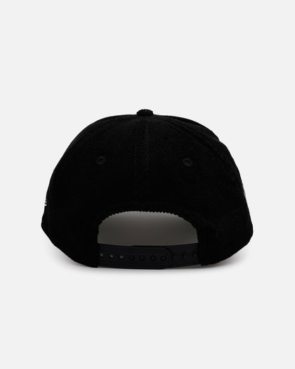 New Era Minnesota Twins 'Black Cord' 9FORTY A-Frame Corduroy Snapback Black