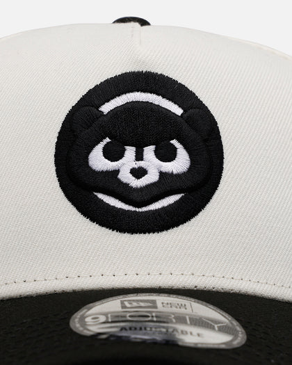 New Era Chicago Cubs 'Chrome Black' 9FORTY A-Frame Snapback Chrome/Black