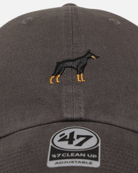 47 Brand Dobermann 'Dog Collection' 47 Clean Up Strapback Charcoal