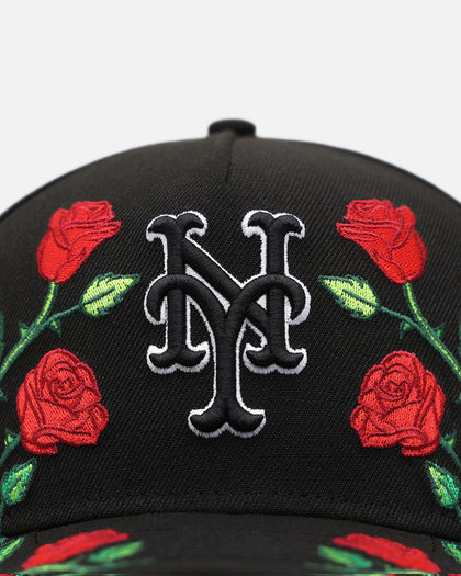 New Era New York Mets 'Garden' 9FORTY A-Frame Snapback Black