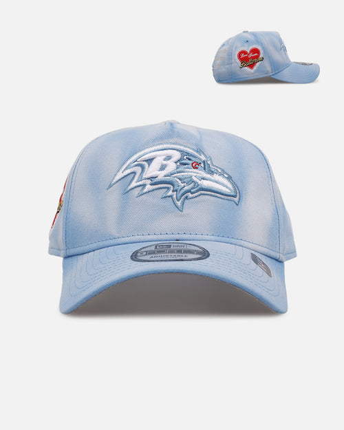 New Era Baltimore Ravens 'Hopeless Romantic' 9FORTY A-Frame Snapback Sky Blue