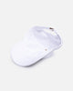 Nike Dri-FIT Club Unstructured Metal Swoosh Strapback Cap White
