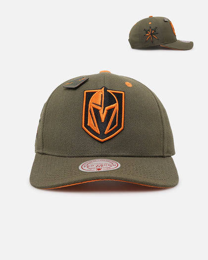 Mitchell & Ness Vegas Golden Knights 'Harmony of Hues' Pro Crown Snapback Olive/Orange
