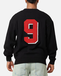 Carre Academy Knitted Sweater Black
