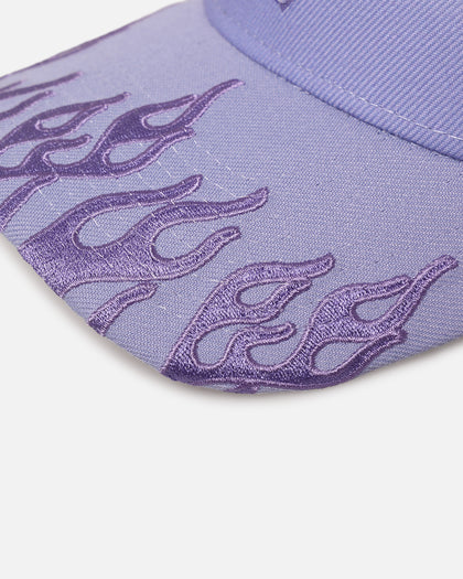 New Era Baltimore Ravens 'Sundyed Flames' 9FORTY A-Frame Snapback Lavender