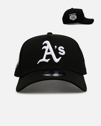 New Era Oakland Athletics 'Black And White' 9FORTY A-Frame Snapback Black/White