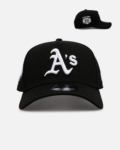 New Era Oakland Athletics 'Black And White' 9FORTY A-Frame Snapback Black/White
