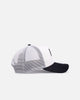 New Era Los Angeles Dodgers 'Upside Down Logo' 9FORTY A-Frame Trucker Snapback White/Black