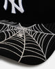 New Era New York Yankees 'Spider Web Visor' 9FORTY A-Frame Snapback Black