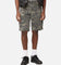 XXIII Torrent Cargo Shorts Washed Green Camo