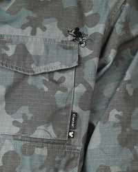 Carré Disney Mickey & Friends Anorak Popover Jacket Overdyed Camo