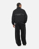 New Era Double Zip Track Jacket Black