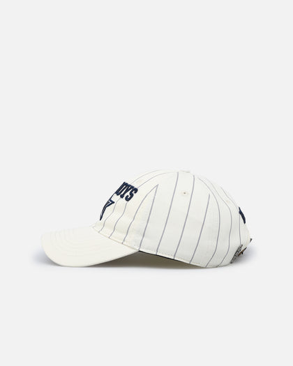 Pro Standard Dallas Cowboys Pinstripe Dad Hat Strapback Eggshell/Yellow