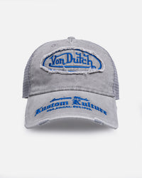 Von Dutch American Made Trucker Snapback Grey