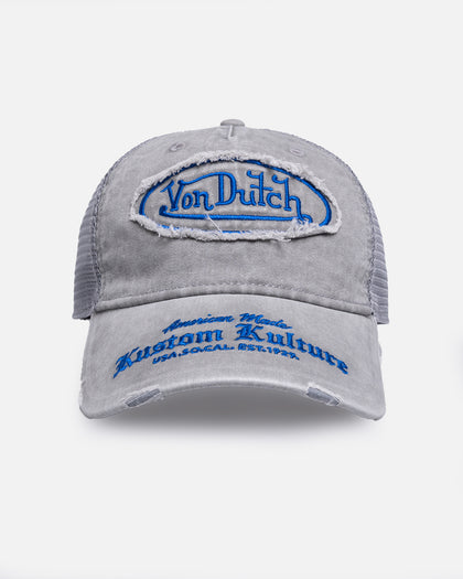 Von Dutch American Made Trucker Snapback Grey