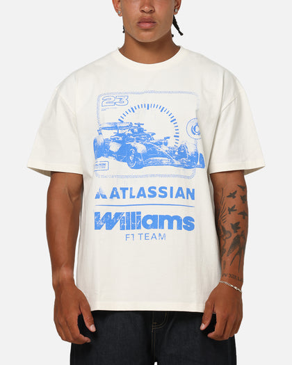 Culture Kings X Atlassian Williams F1 Team Team T-Shirt Off White